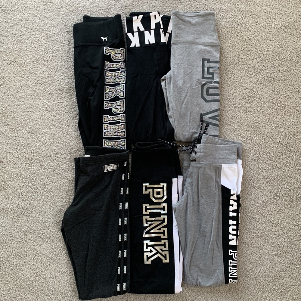 Lot of excellent condition XS Pink leggings